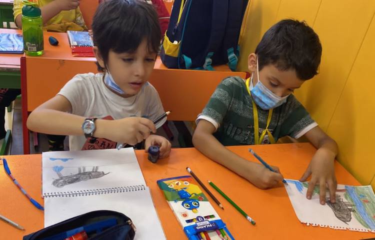 :آموزش نقاشی فیل ساده، کلاس توت فرنگی 1