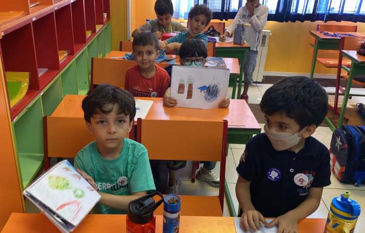 :آموزش نقاشی فیل ساده، کلاس توت فرنگی 4