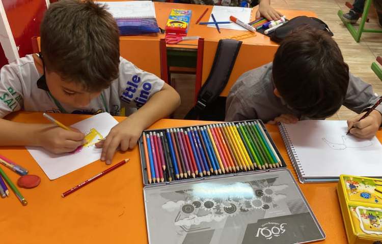 :آموزش نقاشی فیل، کلاس دریانوردان