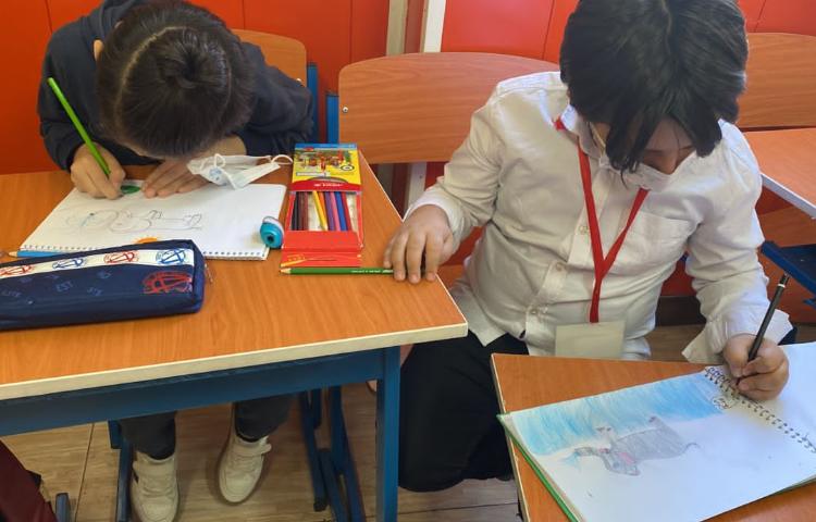 :آموزش نقاشی فیل، کلاس مریخ 3