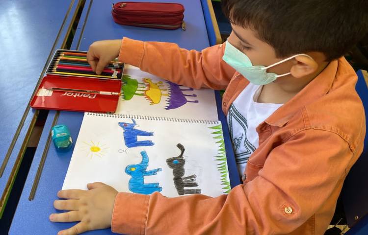 :آموزش نقاشی فیل، کلاس مریخ