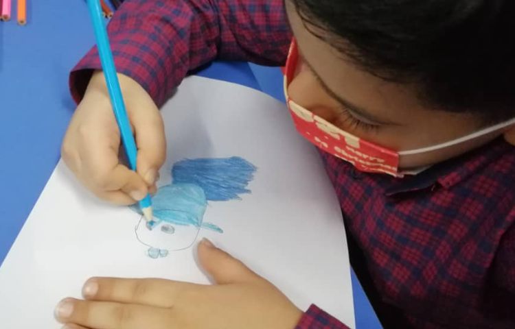 آموزش نقاشی ماهی و آبزیان 8