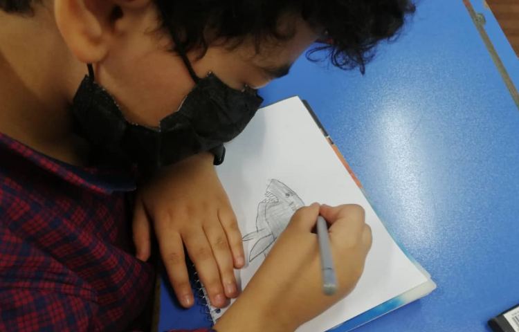 آموزش نقاشی ماهی و آبزیان