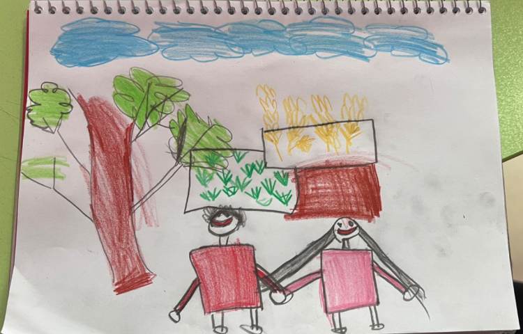 آموزش نقاشی مزرعه 1