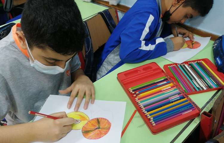 آموزش نقاشی میوه پایه ششم 2