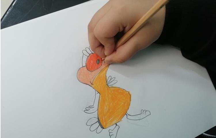 آموزش نقاشی و طراحی پرندگان 4