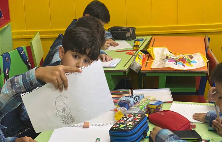 :آموزش نقاشی پرنده طاووس 1