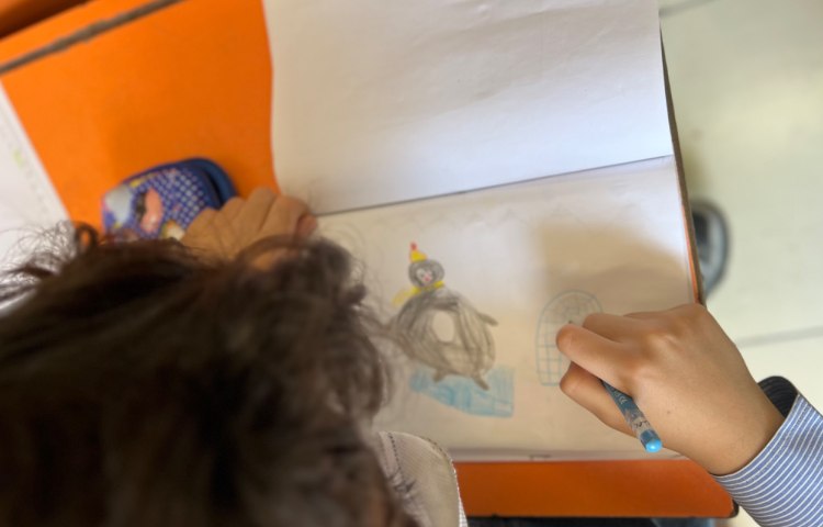 آموزش نقاشی پنگوئن 1