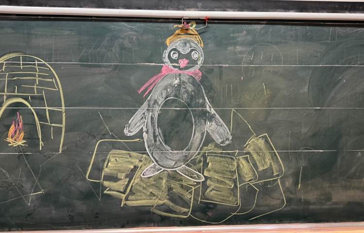 آموزش نقاشی پنگوئن 11