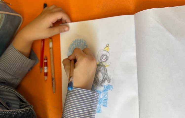 آموزش نقاشی پنگوئن 2