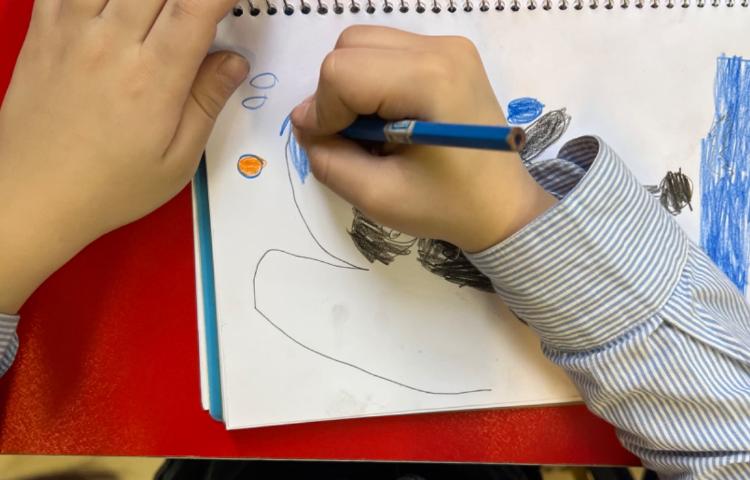آموزش نقاشی پنگوئن 3