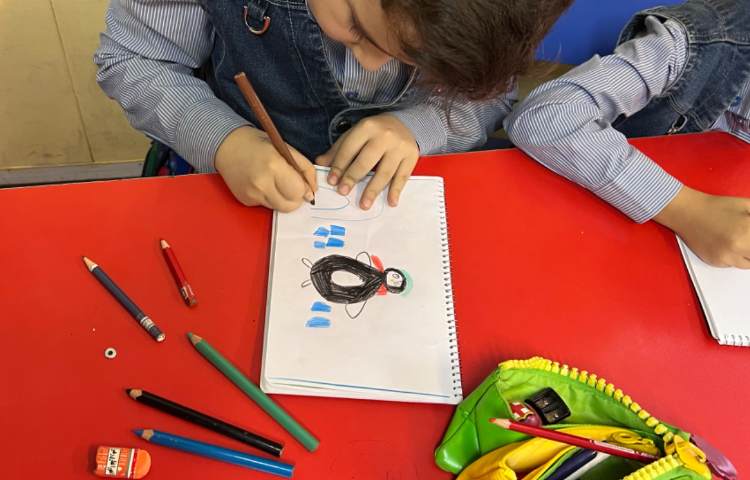 آموزش نقاشی پنگوئن 6