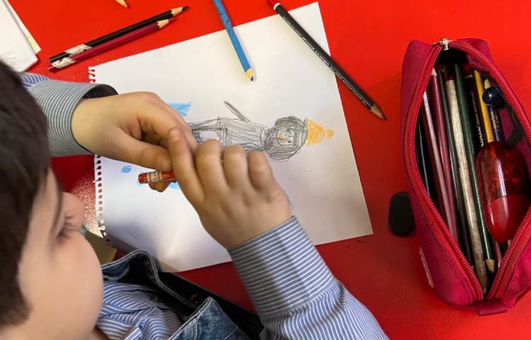 آموزش نقاشی پنگوئن 9