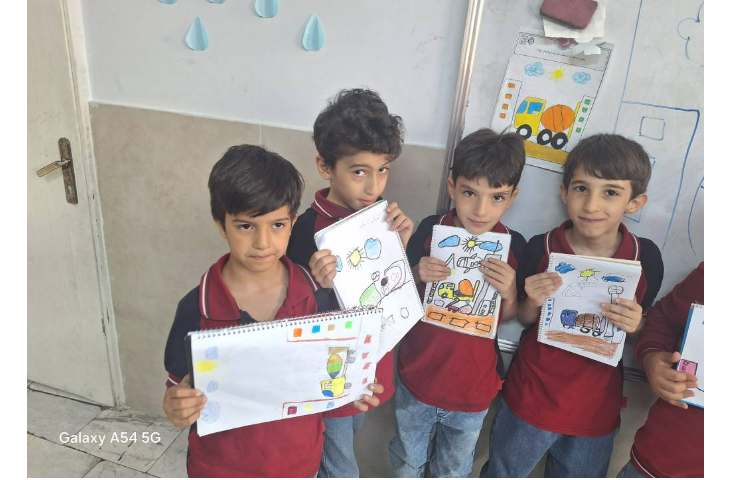 آموزش نقاشی کامیون ،ماشین سیمان 15