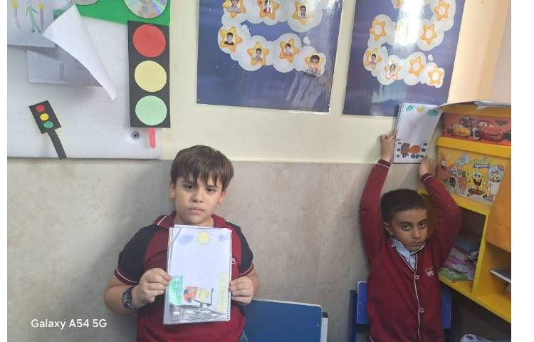 آموزش نقاشی کامیون ،ماشین سیمان 9