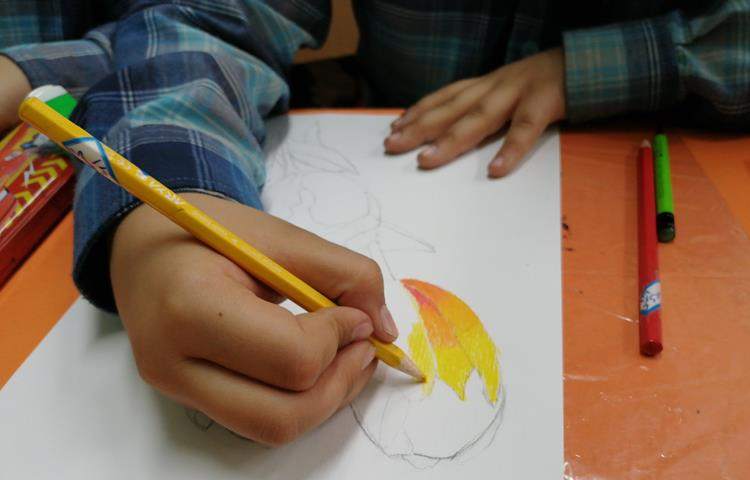 آموزش نقاشی گل پایه چهارم 1