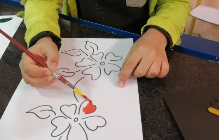 آموزش نقاشی گل 7