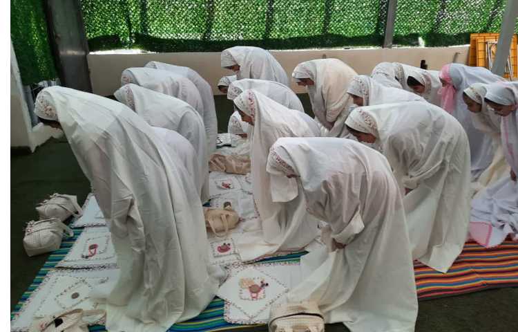 آموزش نماز آیات دانش آموزان 2