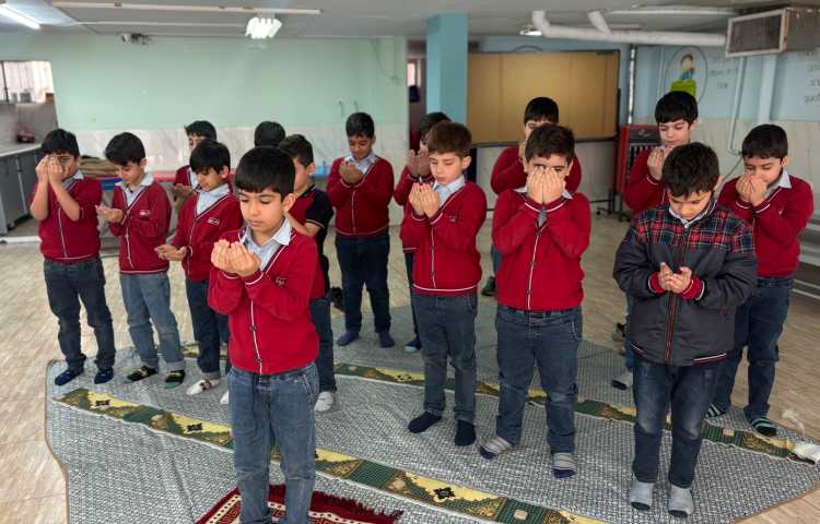 آموزش نماز جماعت درس هدیه های آسمانی پایه سوم 5