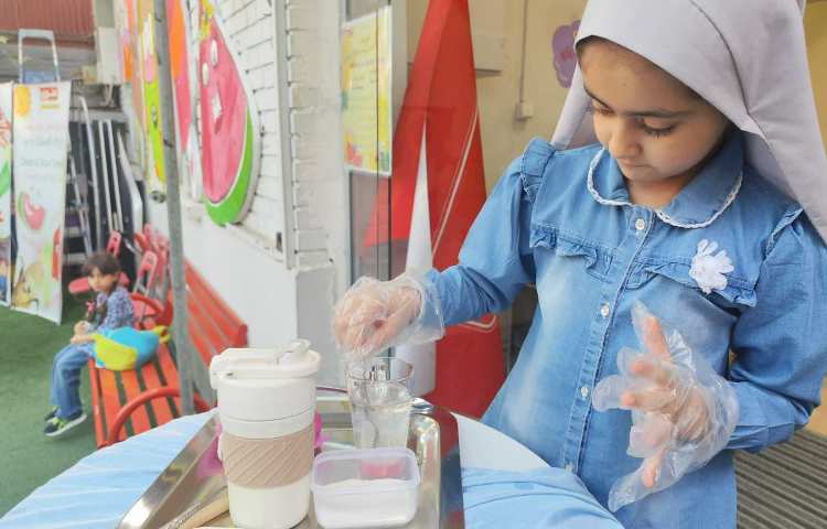 آموزش نوشیدنی خنک تابستانه، در صبحگاه تابستونک یخی 3