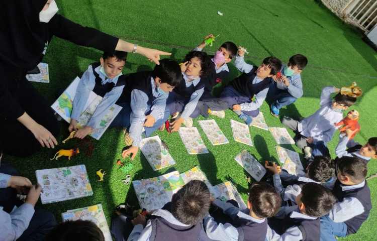 آموزش نگاره باغ وحش در پایه اول