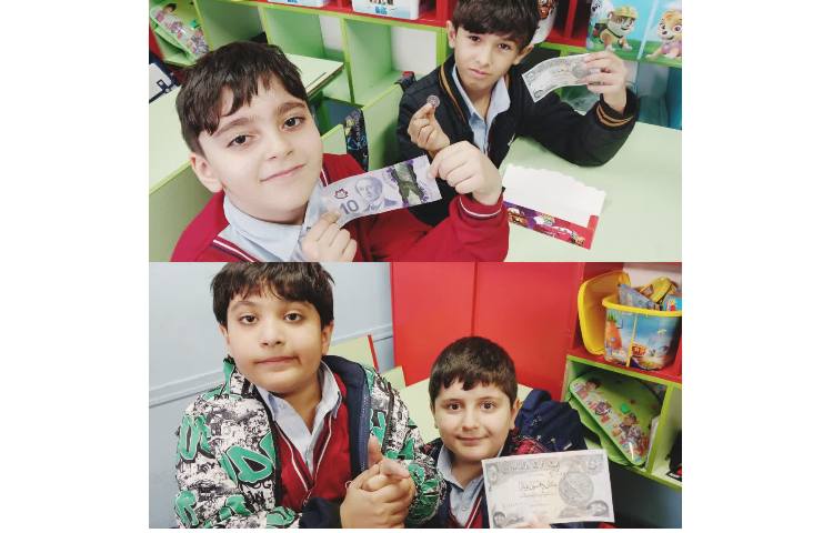 آموزش واحد پول کشورهای مختلف از فصل چهارم ریاضی 2