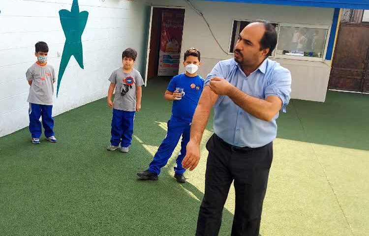 آموزش وضو برای دانش آموزان پایه دوم دبستان 3