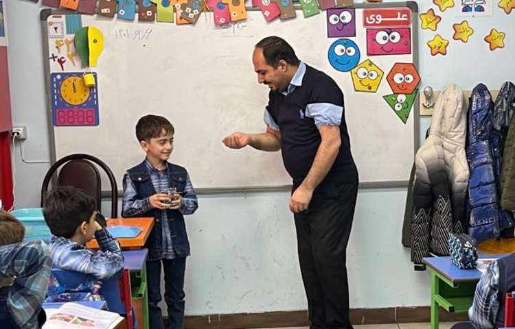 آموزش وضو دانش آموزان پایه دوم دبستان 2