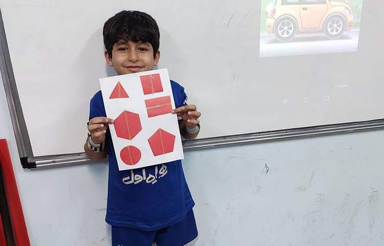 آموزش و ایجاد انگیزه درس تقارن 2