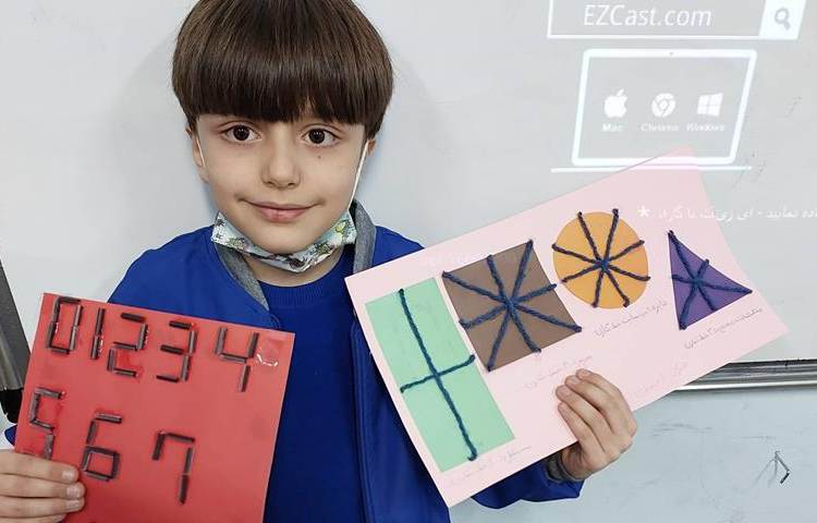 آموزش و ایجاد انگیزه درس تقارن 23