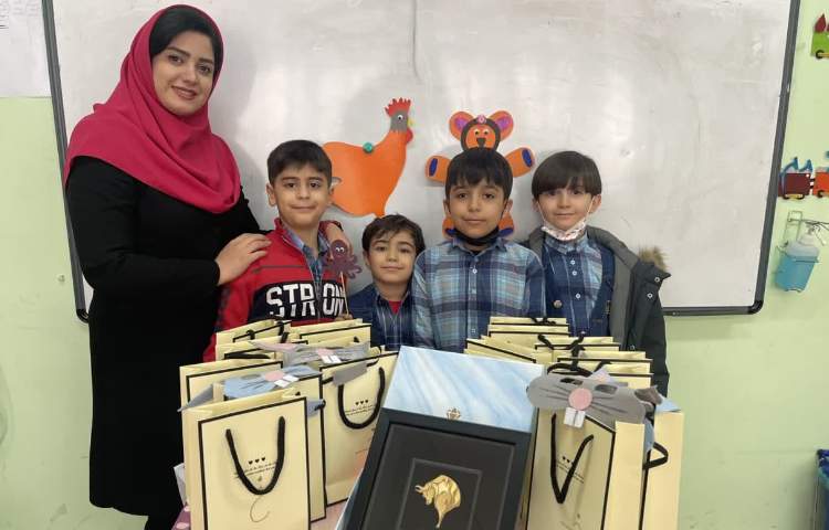 آموزش و ایجاد انگیزه نشانه خ دانش آموزان پایه اول دبستان 2