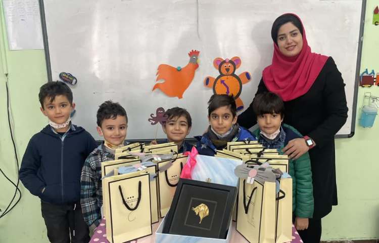 آموزش و ایجاد انگیزه نشانه خ دانش آموزان پایه اول دبستان 4