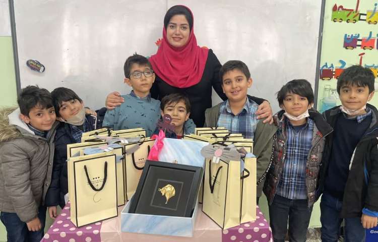 آموزش و ایجاد انگیزه نشانه خ دانش آموزان پایه اول دبستان 6