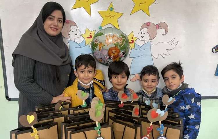 آموزش و ایجاد انگیزه نشانه ف پایه اول 5