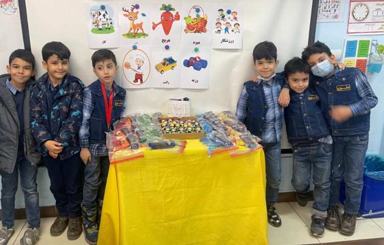 آموزش و ایجاد انگیزه نشانه و پایه اول 3