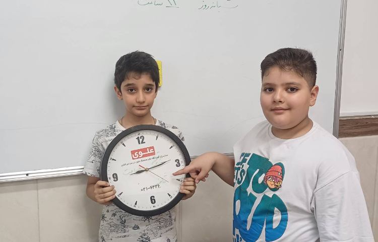 آموزش و بازی و کاربرگ ساعت انجام شد 1