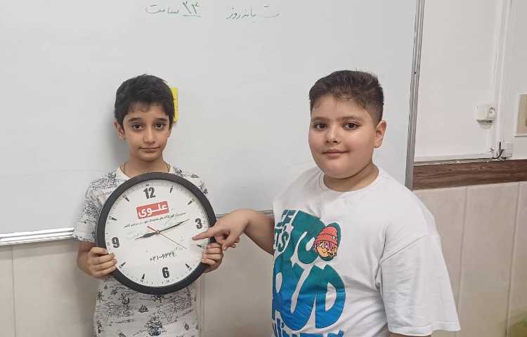 آموزش و بازی و کاربرگ ساعت انجام شد 1