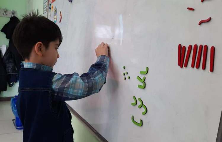 آموزش و تمرین نشانه ها درس فارسی 3