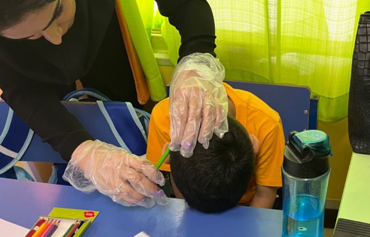 : آموزش و غربالگری پدیکلوز برای دانش آموزان 7