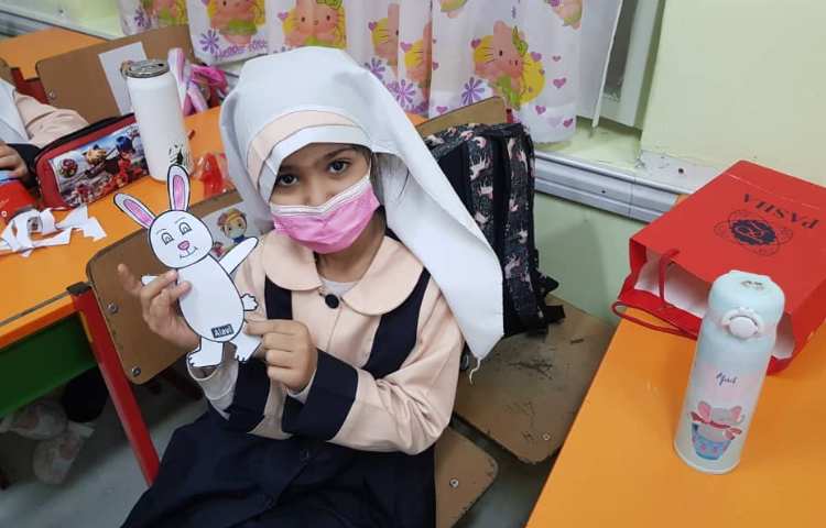 آموزش و کاردستی حرف(Bb مثل rabbit) 1