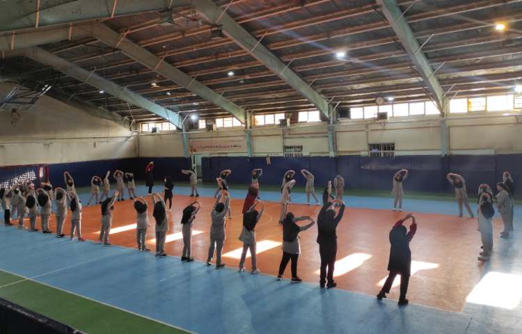 آموزش پاس بالای سر هندبال 2