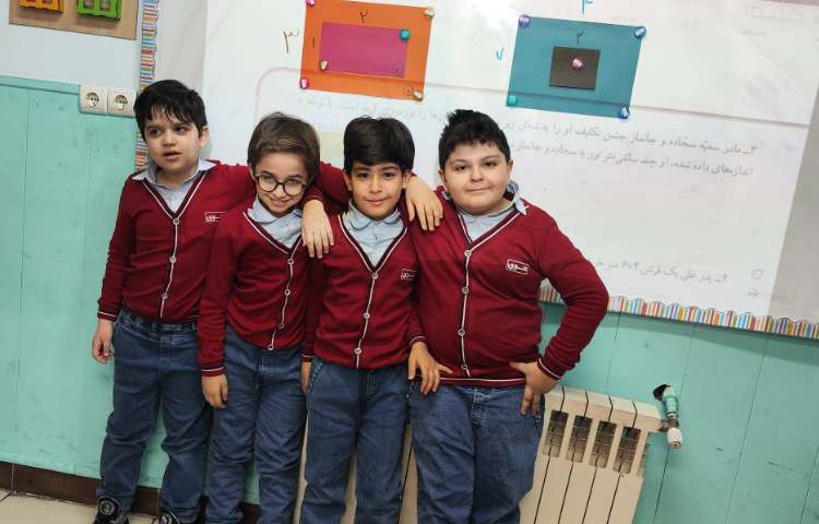 آموزش پایه مساحت قسمت رنگ شده 1