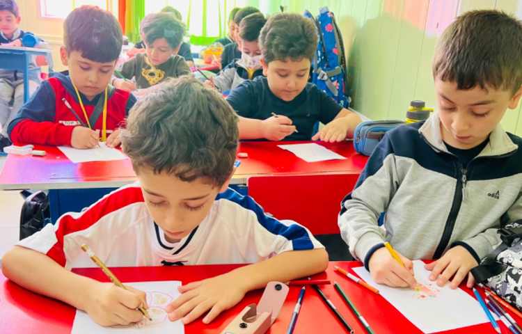 آموزش پروانه با اشکال هندسی 1