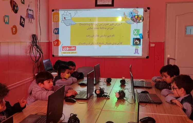 آموزش چگونگی تغییر تصویر پس زمینه و آشنایی با تنظیمات محافظ صفحه نمایش همراه با فیلم آموزشی