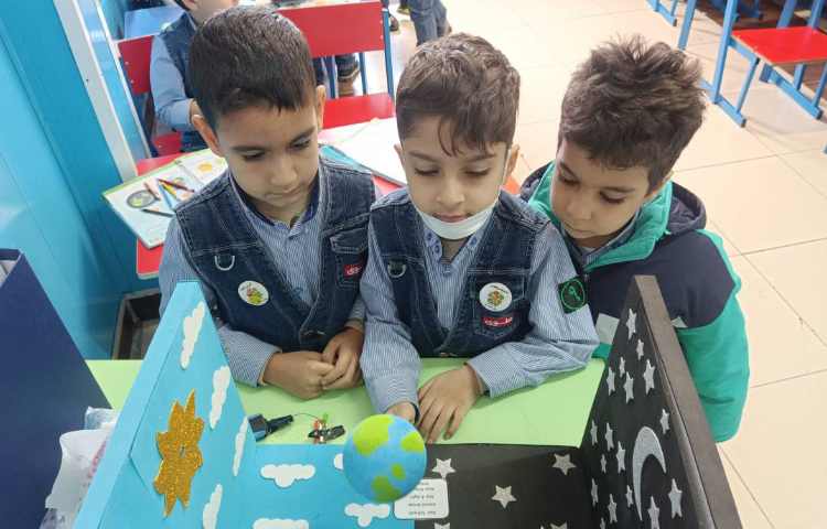 آموزش چگونگی پیدایش شب و روز 6