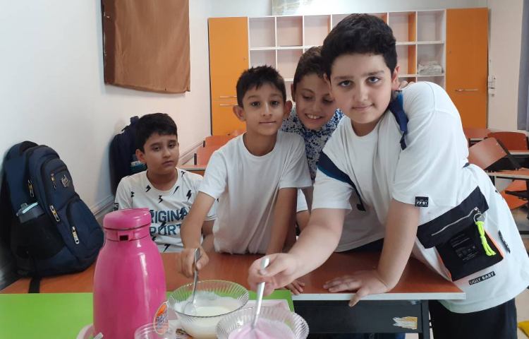 آموزش ژله در کلاس 1