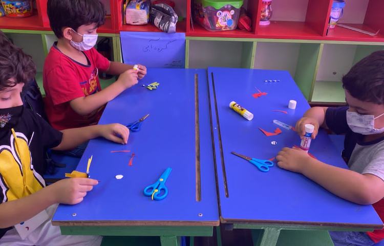 :آموزش کاردستی شاپرک، کلاس سیب 1