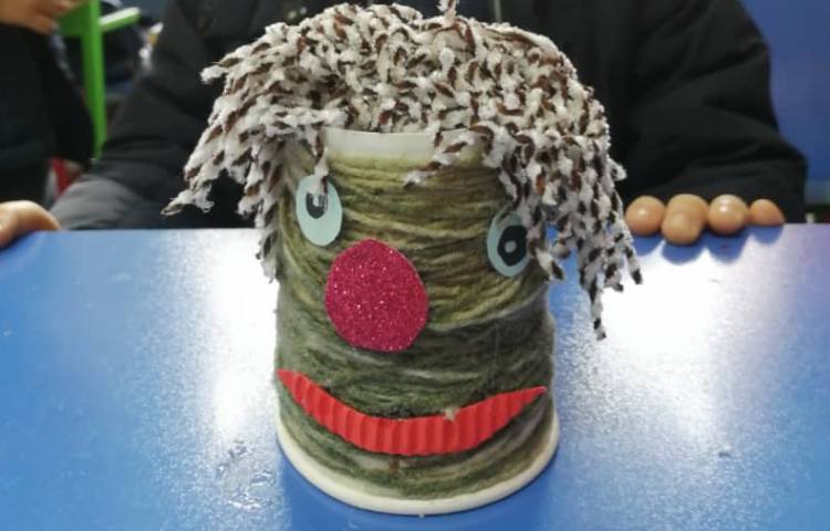 آموزش کاردستی عروسک با لیوان کاغذی