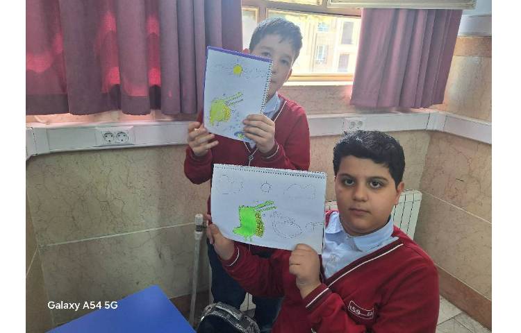 آموزش کاریکاتور اشک تمساح پایه چهارم 1