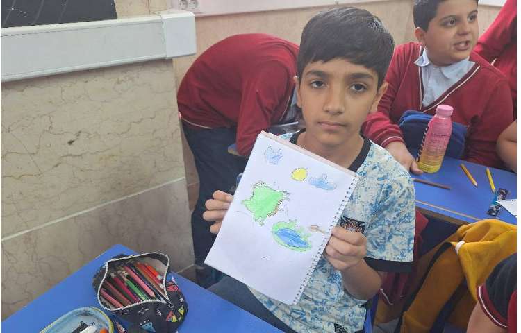 آموزش کاریکاتور اشک تمساح پایه چهارم 3